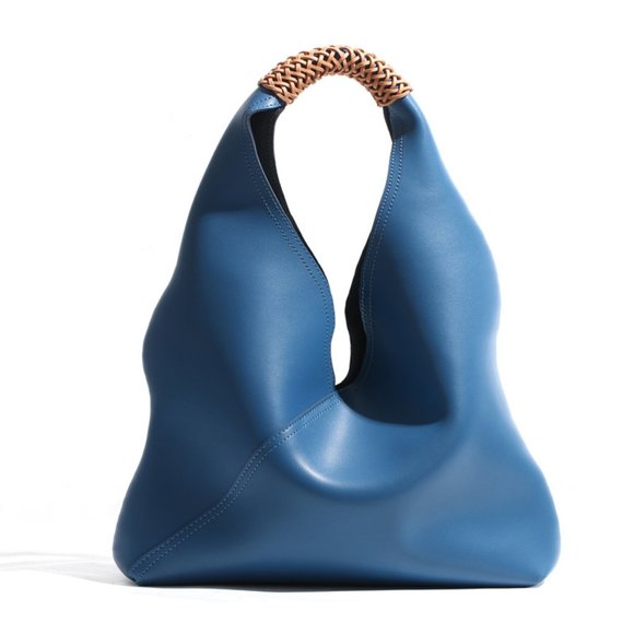 Ladies bag shoulder bag hand bucket woven bag main image 4